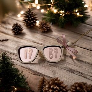 1989 T Swift Ornament